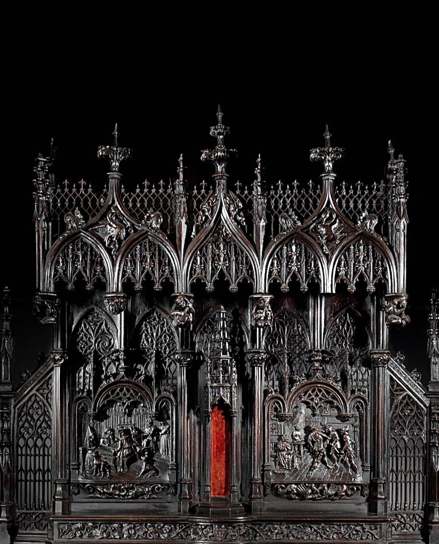 Neo-Gothic Exhibition Quality Dressoir (SOLD) — MYERS & MONROE
